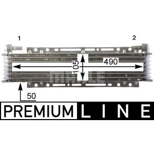 Enfriador de aceite, aceite de motor MAHLE CLC 206 000P