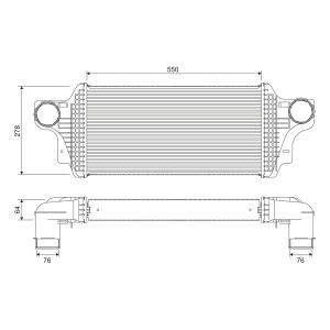 Intercooler VALEO 818377