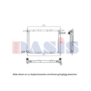 Motorkühler AKS DASIS 070168N