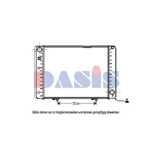 Raffreddatore motore AKS DASIS 122540N