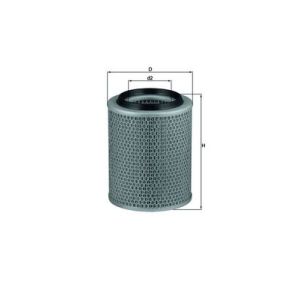 Ilmansuodatin MAHLE LX 498