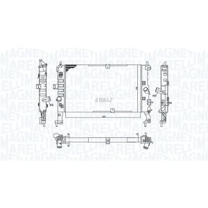 Motorkühler MAGNETI MARELLI 350213972000