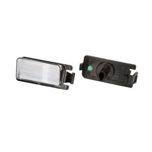 Luz, chapa de matrícula M-TECH CLP036