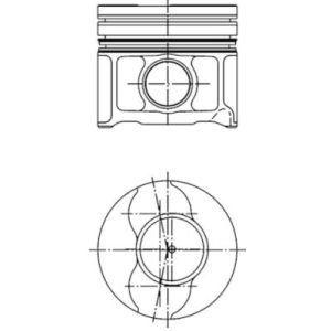 Pistão KOLBENSCHMIDT 41 795 600