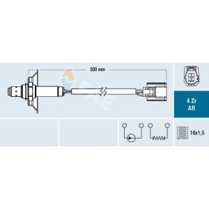 Sonda lambda FAE 75624