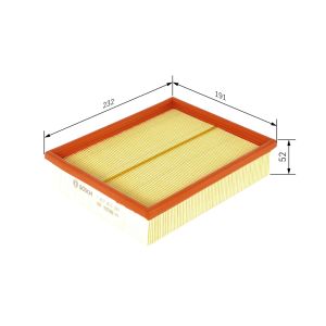 Luftfilter BOSCH FILTRY 1 457 433 289