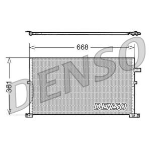 Condensator, airconditioning DENSO DCN10013
