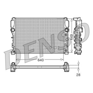 Radiador de motor DENSO DRM17091