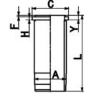 Zylinderlaufbuchse KOLBENSCHMIDT 89370110