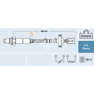 Sonda lambda FAE 77417