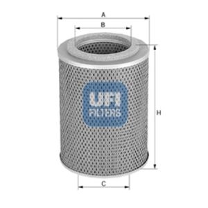 Suodatin, työhydrauliikka UFI 25.447.01