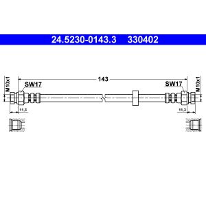 Flexible de frein ATE 24.5230-0143.3