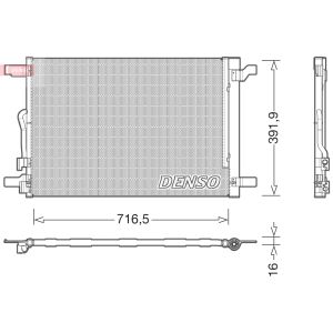 Condenseur (climatisation) DENSO DCN32024