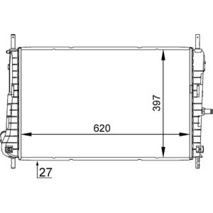 Arrefecedor do motor MAHLE CR 1347 000S