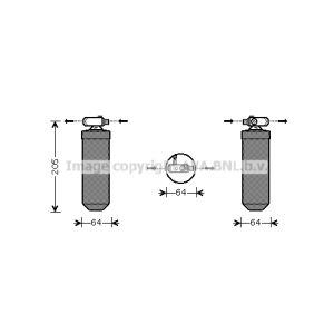 Asciugatrice, condizionatore d'aria AVA COOLING PED303 AVA