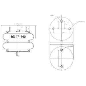 Soufflet de suspension pneumatique FEBI BILSTEIN 171760