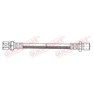 Tubo do travão flexível traseiro, esquerdo QUICK BRAKE QB22.089