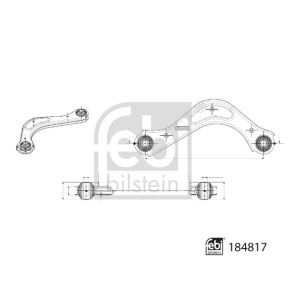 Lenker, Radaufhängung FEBI BILSTEIN 184817