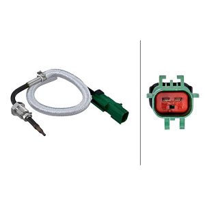 Sensor, temp. gas escape HELLA 6PT 010 376-541