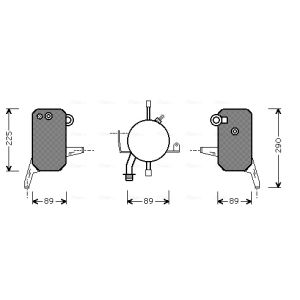 Secador, ar condicionado AVA COOLING FDD119 AVA