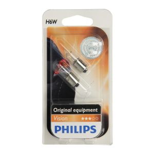 2 Ampoules PHILIPS H6W 6 W 12 V