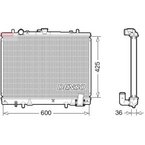 Arrefecedor do motor DENSO DRM45049