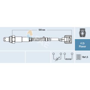 Sonda lambda FAE 77505