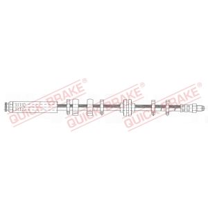 Tubo do travão flexível traseiro, esquerdo QUICK BRAKE QB32.969
