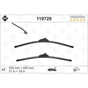 583911 VALEO Spazzola tergi per CHEVROLET,CHRYSLER