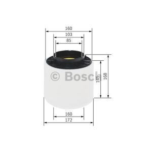 Luftfilter BOSCH F 026 400 283