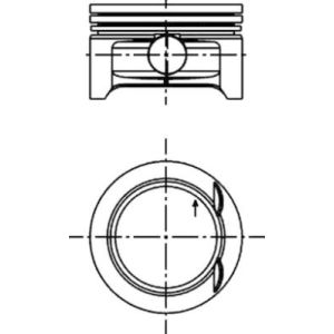Pistão KOLBENSCHMIDT 40 382 620