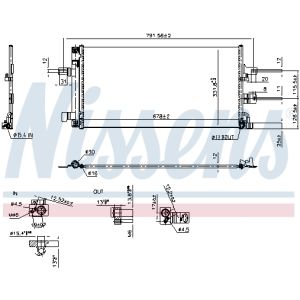 Condenseur (climatisation) NISSENS 941434