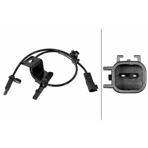 ABS-sensor HELLA 6PU 358 218-671