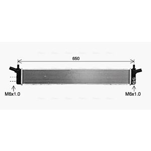 Arrefecedor do motor AVA COOLING TO2783