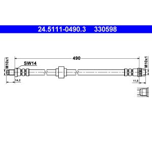 Remleiding ATE 24.5111-0490.3