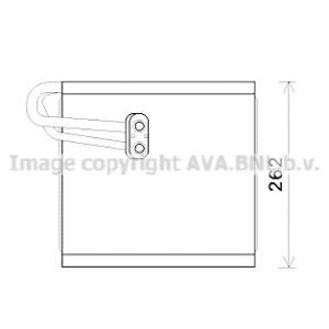 Höyrystin, ilmastointilaite AVA COOLING HYV371