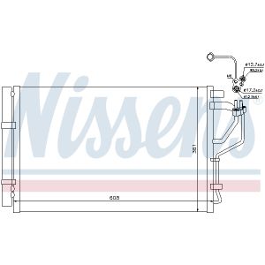 Condensator, airconditioning NISSENS 940268