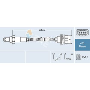 Sonda lambda FAE 77670