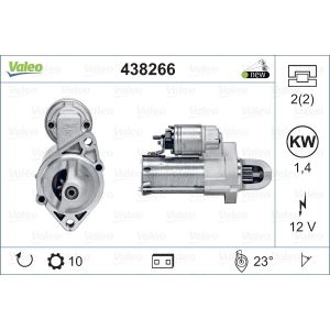 Starter VALEO ORIGINS NEW VALEO 438266