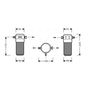 Secador, ar condicionado AVA COOLING AID032