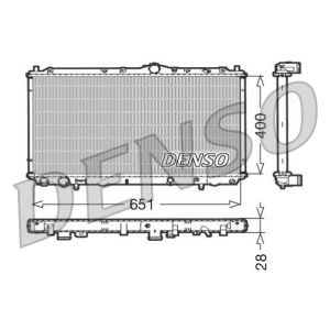 Radiateur moteur DENSO DRM33060