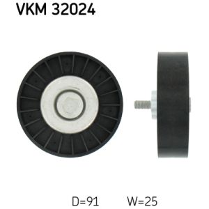 Polia guia, correia trapezoidal SKF VKM 32024