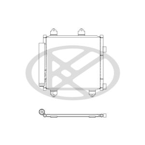 Condenseur (climatisation) KOYORAD CD011137M