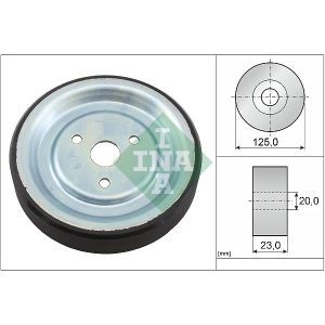 Polea inversión/guía, correa trapezoidal INA 532 0912 10