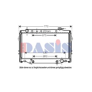 Raffreddatore motore AKS DASIS 210176N