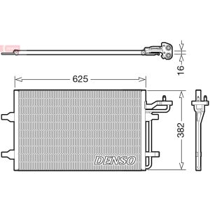 Condensator, airconditioning DENSO DCN33009