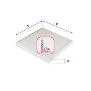 Filtro, aire habitáculo SOFIMA S 3327 C