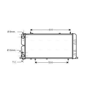 Raffreddatore motore AVA COOLING AI2051