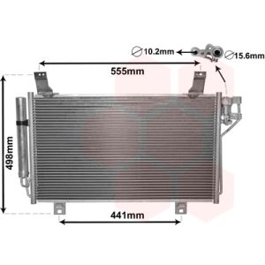 Condenseur (climatisation) VAN WEZEL 27005264