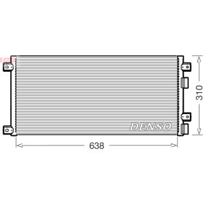 A/C-kondensor DENSO DCN12006